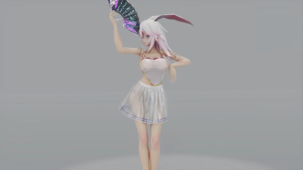 崩坏3MMD04狐狸御姐八重樱情趣服寄明月